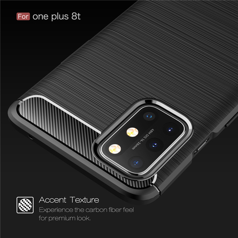 Pour Oneplus 9 étui en Fiber de carbone complet antichoc armure étui rigide pour Oneplus 9 Pro Oneplus 8 8T couverture pour OnePlus Nord N100 N10 ► Photo 1/6