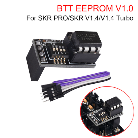 BIGTREETECH BTT EEPROM V1.0 Module d'imprimantes 3D, paramètres de stockage des pièces I2C pour SKR V1.4/V1.4 Turbo SKR PRO, carte de commande ► Photo 1/6