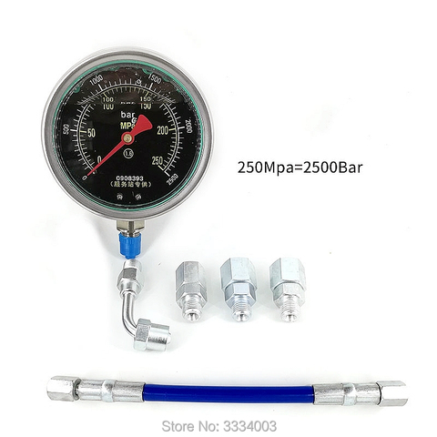 Ensembles d'outils de test de pression de piston de pompe à tube à rampe commune de haute pression de 250MPA 400MPA ► Photo 1/6