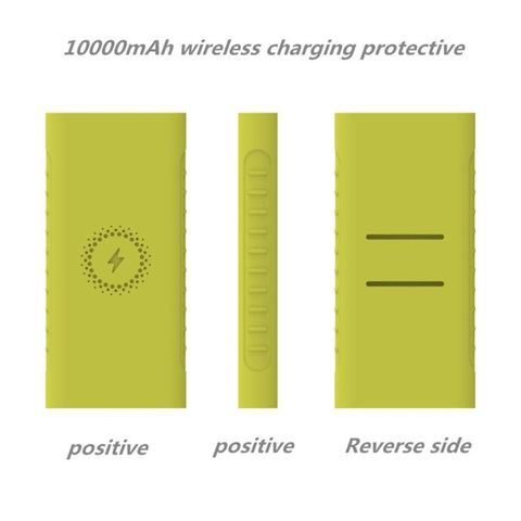 Étui de protection en Silicone pour xiaomi powerbank 10000mAh PLM11ZM sans fil Powerbank accessoires étui WPB15ZM et PLM13ZM ► Photo 1/6