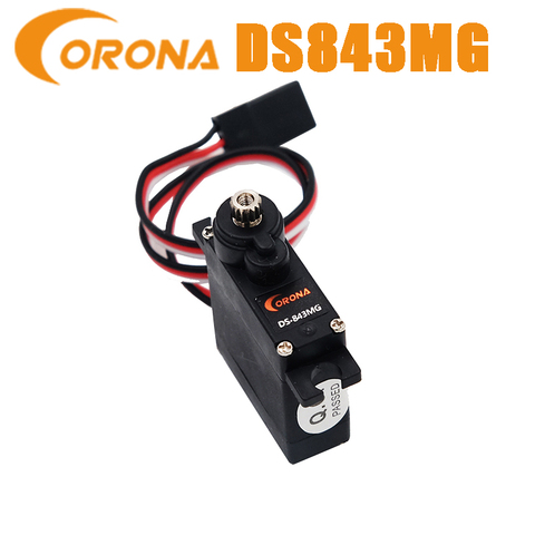 Corona DS843MG/ DS-843MG Micro Servo numérique à couple élevé 4.8kg / 0.10sec / 11.5g ► Photo 1/2