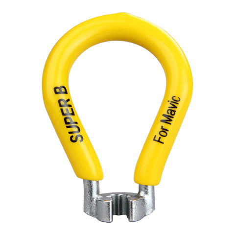 Super B Tb-5596 clé à rayons de vélo, pour Mavic 6 cannelures de mamelons intégrés avec diamètre extérieur de 5.65mm et mamelon fileté de 7mm ► Photo 1/5