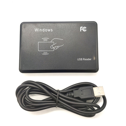 Lecteur de cartes intelligent, 125KHz 13.56MHz, capteur de proximité USB, dispositif d'émission, port USB pour contrôle d'accès ► Photo 1/4