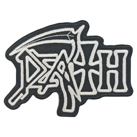 Patch brodé Cool Rock Punk Death Band, Badge de musique en métal lourd pour vêtements vestes t-shirt décoration en fer sur vêtements ► Photo 1/5