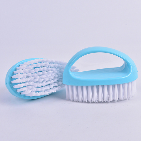 1PC en plastique Portable couleur bonbon ménage nettoyage brosse lavage brosse blanchisserie frottant brosse tapis couvre-lit vêtements tissu ► Photo 1/6