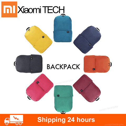 Xiaomi – sac à dos coloré Mi 100% original, 8 couleurs, 10l, poids 165g, petite taille, épaule unique, loisirs, sport, poitrine ► Photo 1/6