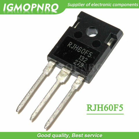 10 pièces livraison gratuite RJH60F5DPQ RJH60F5 N canal IGBT haute vitesse commutation vers-247 80A600V 100% nouveau original ► Photo 1/1