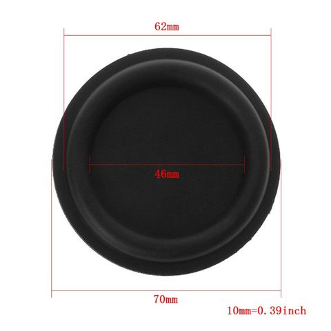 2 pièces bas radiateur Woofer Membrane de Vibration haut-parleur passif Subwoofer 70mm bricolage Home cinéma Kit de réparation ► Photo 1/5