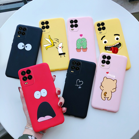 Pour Xiomi Xiaomi Mi 10 Lite 5G étui silicone mignon couverture souple étuis pour Xiaomi Mi10 Lite Zoom Mi 10 Lite 10 Lite Fundas étui ► Photo 1/6