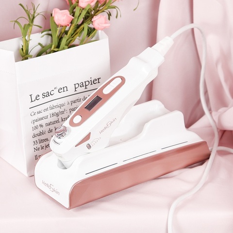 Hifu focalisé Machine de beauté Mini Hifu thérapie peau resserrement du visage levage délicat peau blanchissant dispositif Anti-rides vieillissement ► Photo 1/6