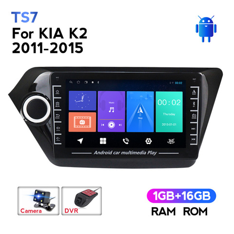 MEKEDE – autoradio Android, IPS, HD, GPS, lecteur multimédia, 2din, sans DVD, pour voiture Kia Rio 3 2011 2012 2013 2014-2016 ► Photo 1/6