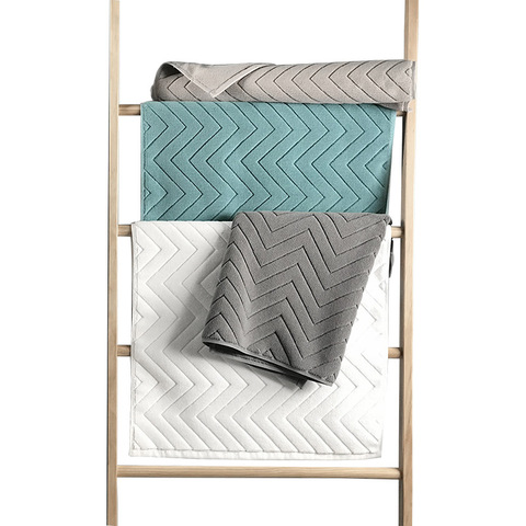 Tapis de bain confortable pour petits pieds, serviette de luxe pour hôtel, maison, coton épais antidérapant, paillasson absorbant ► Photo 1/5