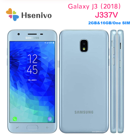 Samsung – smartphone Galaxy J3 (2022) Refurbished-J337V, téléphone portable, 2 go de RAM, 16 go de ROM, processeur Exynos Quad Core, écran de 5.0 pouces, caméra de 8 mpx, connectivité 4G LTE, NFC ► Photo 1/1