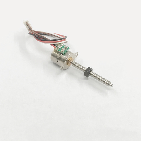 23mm longue actionneur linéaire Micro 10mm moteur pas à pas 5V 2 phases 4 fils Mini précision moteur pas à pas ► Photo 1/5