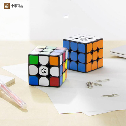 Nouveau Youpin Giiker M3 Cube magnétique 3x3x3 couleur vive carré Cube magique Puzzle Science éducation Portable Cube jouet ► Photo 1/6