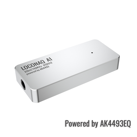 LOCONAQ A1 USB Type C casque DAC amplificateur numérique Audio Dongle HPA AK4493 natif DSD512 32bit/768kHz 3.5mm sortie 80mW Amp ► Photo 1/6