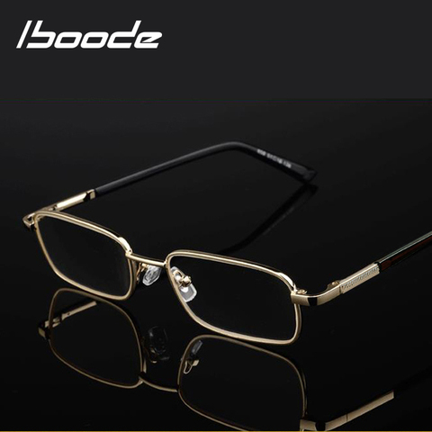Iboode-lunettes de lecture pour hommes presbytes, + 0.5 0.75 1.0 1.25 1.5 1.75 2.0 2.25 2.5 2.75 3.0 3.25 3.5 3.75 4.0 4.5 5.0 5.5 ► Photo 1/6
