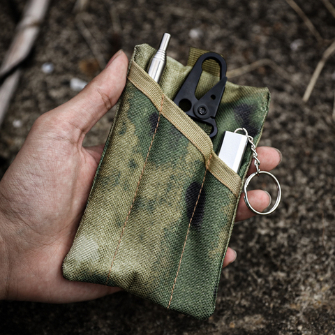 Sports de plein air Camouflage ceinture sac tactique porte-monnaie tactique en cours d'exécution Portable EDC outil stockage sac à main ► Photo 1/6