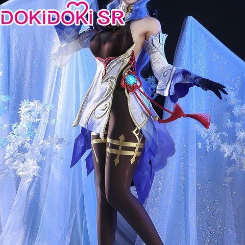 PRE-SALE dokidoki-sr jeu Cosplay Genshin Impact Cosplay Ganyu déguisement Genshin Impact Gan Yu Cosplay ► Photo 1/1