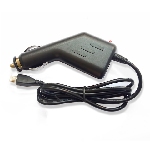 Adaptateur universel de chargeur de voiture mini USB pour Garmin Nuvi GPS/adaptateur portatif de chargeur de voiture noir de navigation de voiture ► Photo 1/4