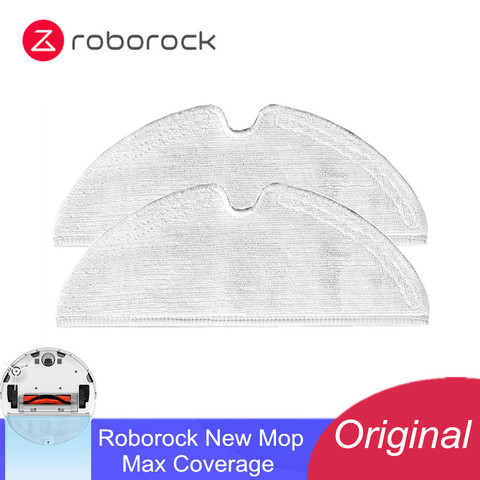 Accessoires d'origine Roborock S5 Max nouveau chiffon de vadrouille pour E2 E3 E4 S5 S5 Max S6 S6 MaxV S4 ► Photo 1/4