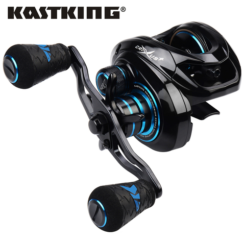 KastKing 2022 nouveau Crixus Super léger Baitcasting moulinet de pêche double système de frein eau douce 8KG glisser coulée bobine de pêche bobine ► Photo 1/6