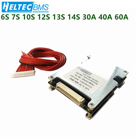 Balance pour vélo électrique, vente en gros, 6S 7S 10S 13S 12S 14S 30A 40A 60A BMS pour 36V 24V 48V, outils électriques dans 1200W ► Photo 1/6