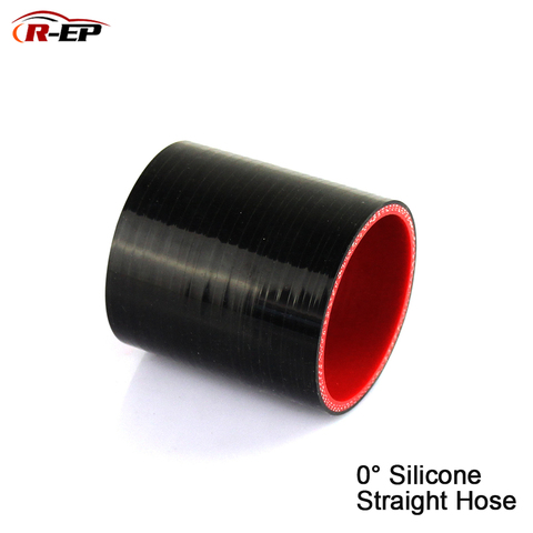 R-EP 0 degrés tuyau/Tube en Silicone droit 38 45 51 57 63 70 76 83 89MM Tube de menuisier en caoutchouc pour Intercooler tuyau d'admission d'air froid ► Photo 1/6