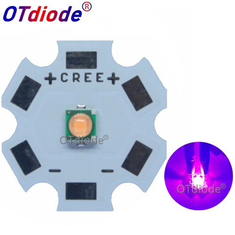 5 pièces Epistar 3535 3W plein spectre 400nm-840nm usine lampe de croissance LED puce spectre Source lumineuse avec carte PCB 16mm ou 20mm ► Photo 1/6