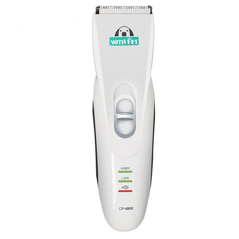 CP-6800 Pet Tondeuse Électrique Toilettage Professionnel Coupe de Cheveux Rasoir Machine Argent Rechargeable Chien Toilettage Clipper ► Photo 1/6