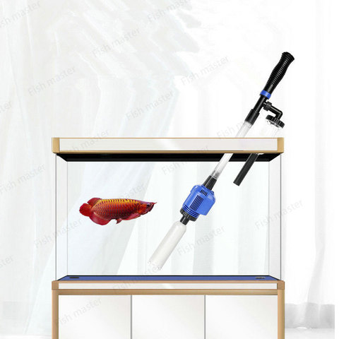 Siphon automatique électrique pour Aquarium, pompe à gravier pour Aquarium, filtre à eau, changeur de tuyau, pompe à eau pour lave-sable ► Photo 1/6