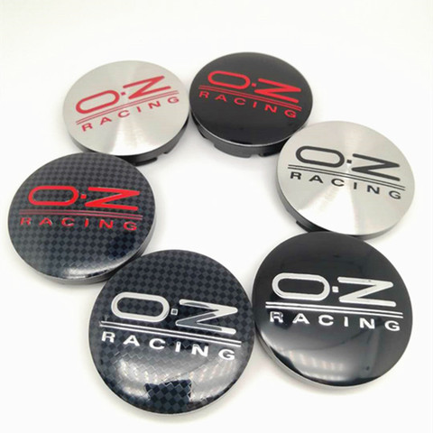 Centre de roue de course OZ 56mm, 4 pièces, cache-moyeu de style de voiture, Logo emblème 53mm ► Photo 1/5