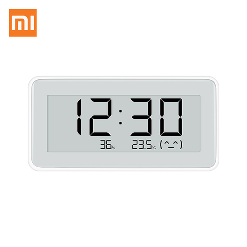 Xiaomi Mijia – capteur numérique intelligent sans fil, Bluetooth, capteur de température et d'humidité, avec écran LCD, pour maison connectée ► Photo 1/6