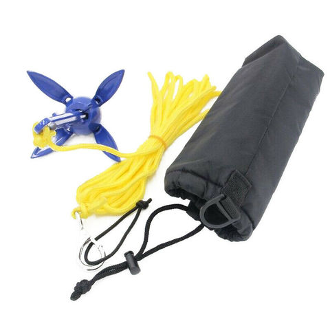 Kit de bouée d'ancre pliable Portable, pour Kayak, canoë, accessoires de bateau chaud de pêche ► Photo 1/6