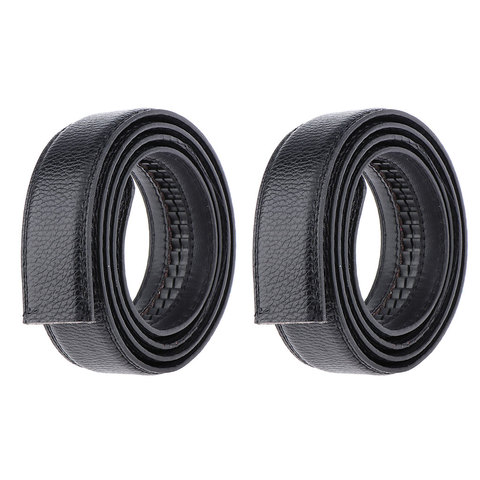 Ceinture à cliquet automatique pour hommes, 2x, sangle de taille formelle décontractée sans ► Photo 1/6