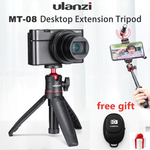 ULANZI – Mini trépied monopode MT-08 extensible, poignée de montage pour Gopro 8/7/6/5 Sony Nikon Canon, trépied d'appareil photo DJI OSMO Action ► Photo 1/6