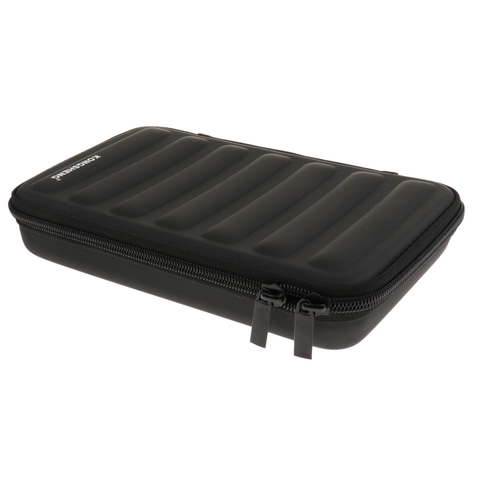 Portable 10 trous Harmonicas mallette de rangement doux intérieur 230X140X37mm noir ► Photo 1/6