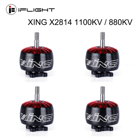 IFlight – moteur X2814 2814 1100KV / 880KV 2-6S FPV NextGen avec arbre de 5mm, compatible avec cadre 9 pouces 10 pouces pour drone FPV ► Photo 1/6