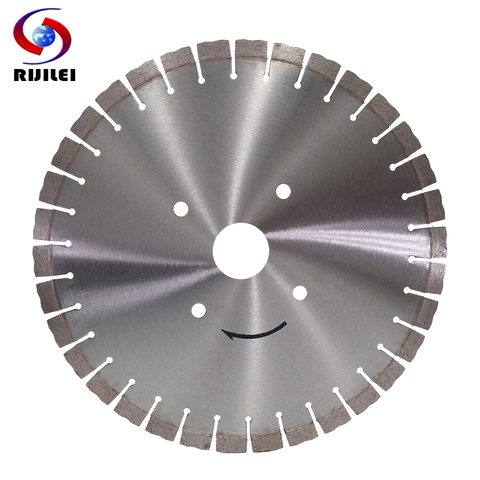 RIJILEI 350MM diamant coupe lame de scie pour granit marbre pierre Profession coupe lame béton coupe circulaire outils de coupe ► Photo 1/6