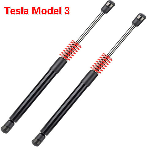 Tiges de levage de coffre arrière pour Tesla modèle 3, 2 pièces, Support de choc à ressort à gaz, accessoires de voiture hydraulique ► Photo 1/6