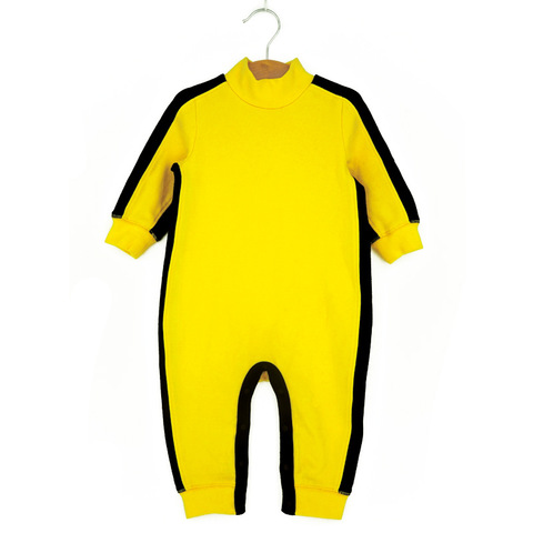 Costume traditionnel chinois Bruce Lee Wushu pour enfants, uniforme des Arts martiaux, Costume Kung Fu pour garçons et filles, ensemble de vêtements de scène ► Photo 1/6