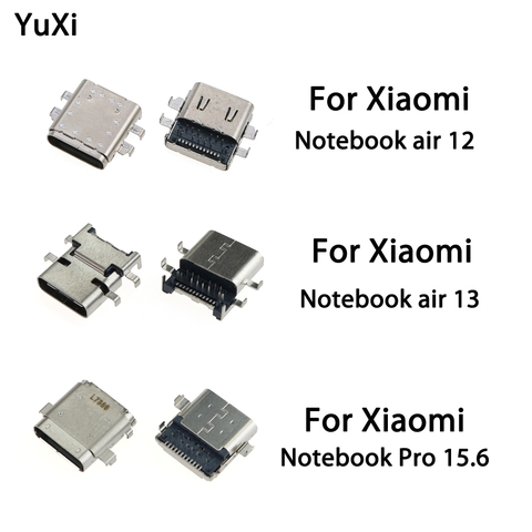 Connecteur Micro USB type-c, 2 pièces, prise d'alimentation pour ordinateur portable Xiaomi Mi Air 13/12 161301 – 01 161201 15.6 Pro, Port de chargement type-c ► Photo 1/6