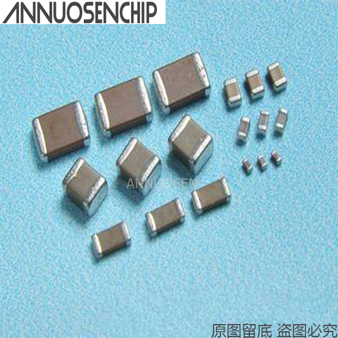 500 pièces 0402 0. Condensateurs en céramique SMD, 1UF, 100NF, 104K, 35V, 10% ► Photo 1/1