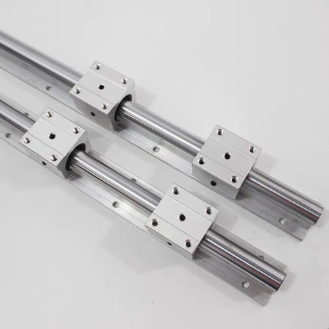 Support de Rail linéaire de 20mm SBR20 Guide d'arbre 1500 1600 1650 1700 1800 1900mm + roulement à bloc SBR20UU ► Photo 1/6