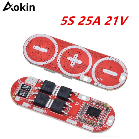 BMS 1S 2S 10A 3S 4s 5s 25A 18650, Module de Circuit imprimé de Protection de batterie au Lithium Li-ion Lipo, accessoires PCB PCM ► Photo 1/6