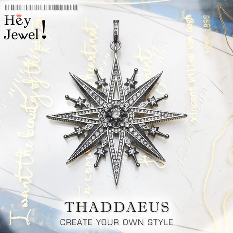 Pendentifs royauté Star,2022 nouveaux bijoux Vintage 925 en argent Sterling magique Boho Look accessoires rêve sur cadeau pour les femmes ► Photo 1/6