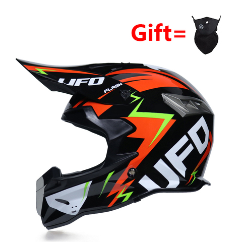 Casque de Moto de course tout-terrain, casque de Motocross professionnel à points, intégral de Moto, Motocross, rétro ► Photo 1/6