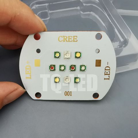 30W Cree XP-E XPE rouge + vert + bleu + blanc 5 couleurs multicolore haute puissance Led sur carte PCB en cuivre ► Photo 1/6