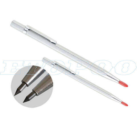 Diamant verre Cutter carbure Scriber dur métal tuile Machine de découpe lettrage stylo graveur verre couteau Scriber outil de coupe ► Photo 1/6