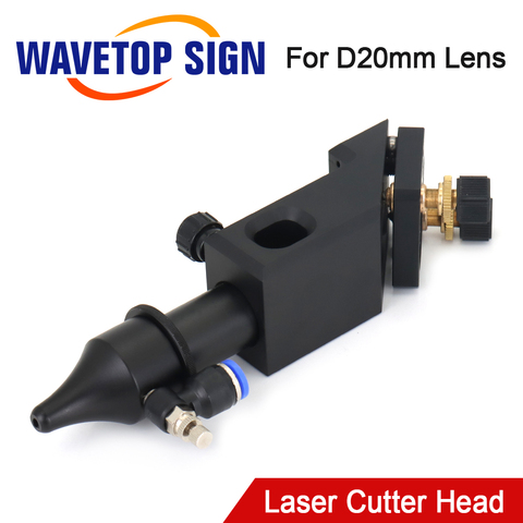 Tête Laser Co2 pour lentille focale Dia.20mm, miroir réfléchissant Laser 25x3mm pour Machine à graver et découper au Laser ► Photo 1/6